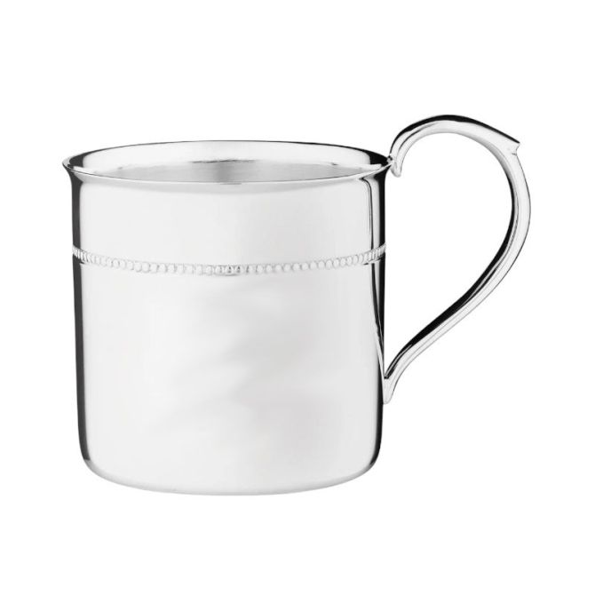 Reed & Barton Royal Bead Silverplate Baby Cup