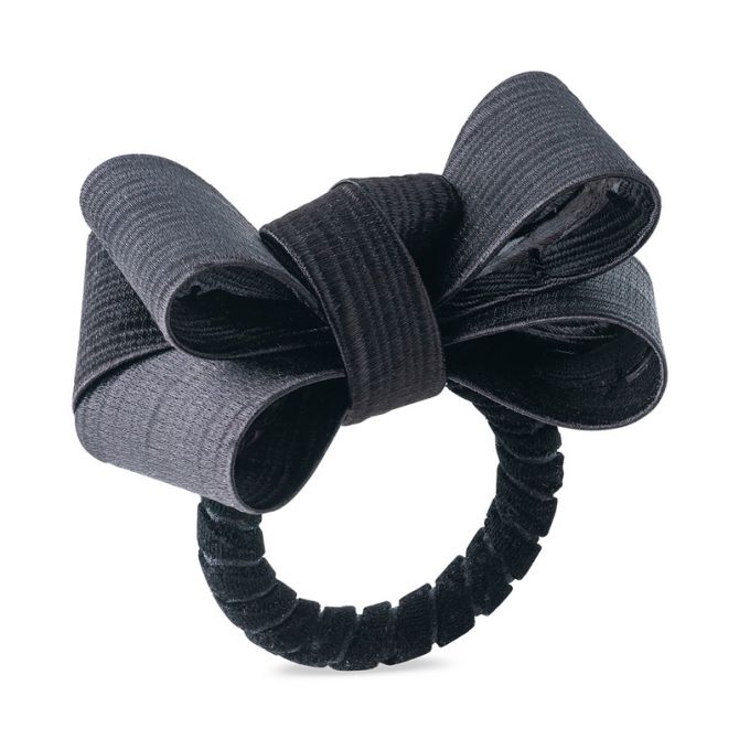 Juliska Tuxedo Napkin Ring, Black