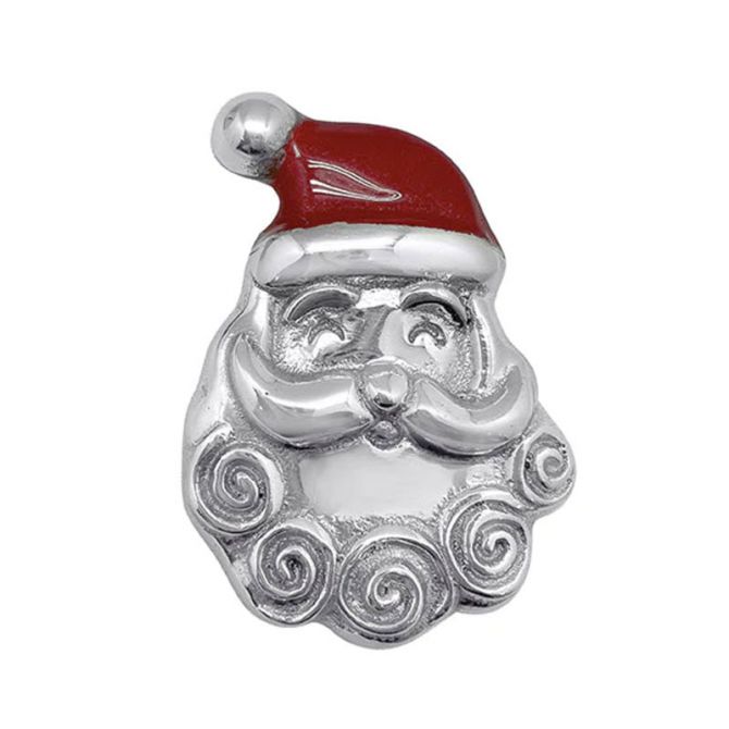 Mariposa Smiling Santa Napkin Weight