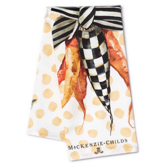 MacKenzie-Childs Carrot Dish Towel