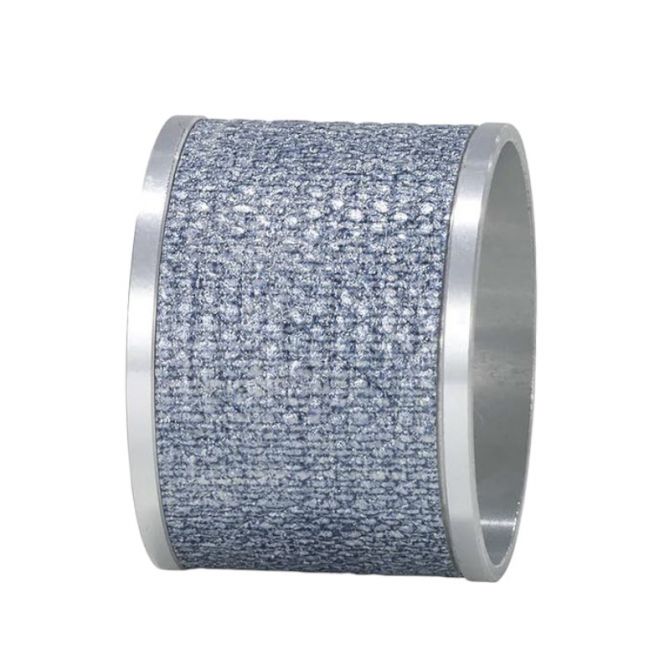 Luster Napkin Ring, Ice Blue