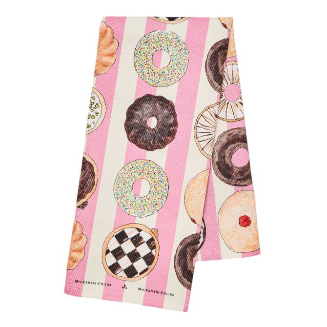 MacKenzie-Childs Donut Dish Towel