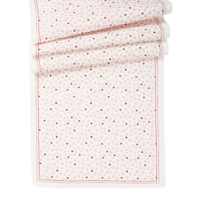 Juliska Love You More 18" x 90" Table Runner, Pink