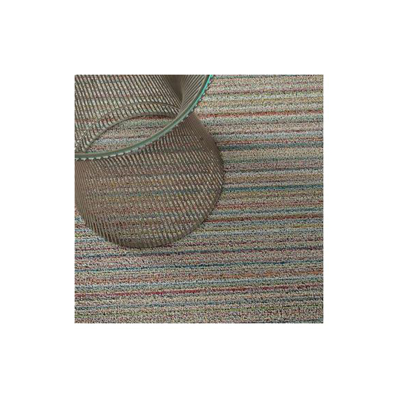 Chilewich Shag Skinny Stripe Utility Mat, Soft Multi