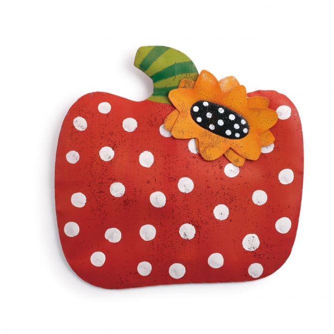 Demdaco Polka Dot Pumpkin Door Hanger