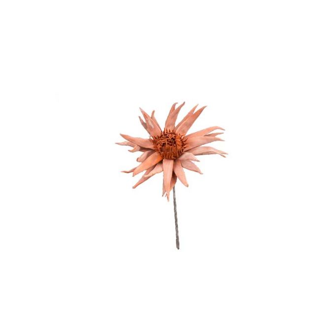 Kalalou 32 Artificial Large Orange Floral Stems - 6/Case