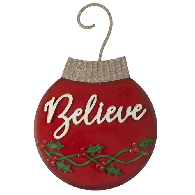 Believe Ornament Decor, Large