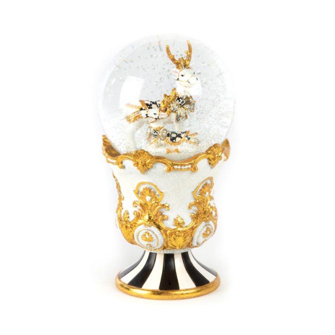 MacKenzie-Childs Golden Hour Deer, Snow Globe