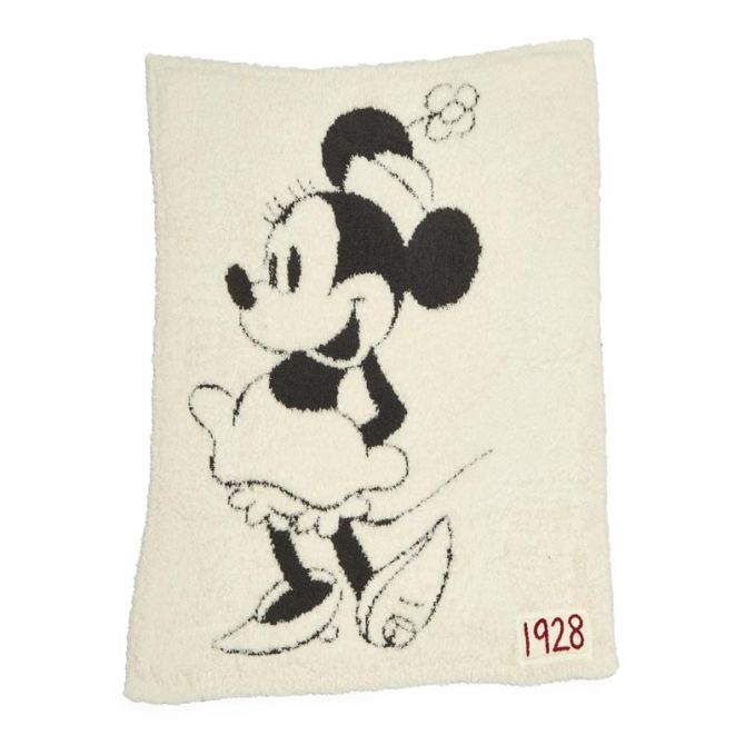 Barefoot Dreams The CozyChic Classic Disney Minnie Mouse Blanket