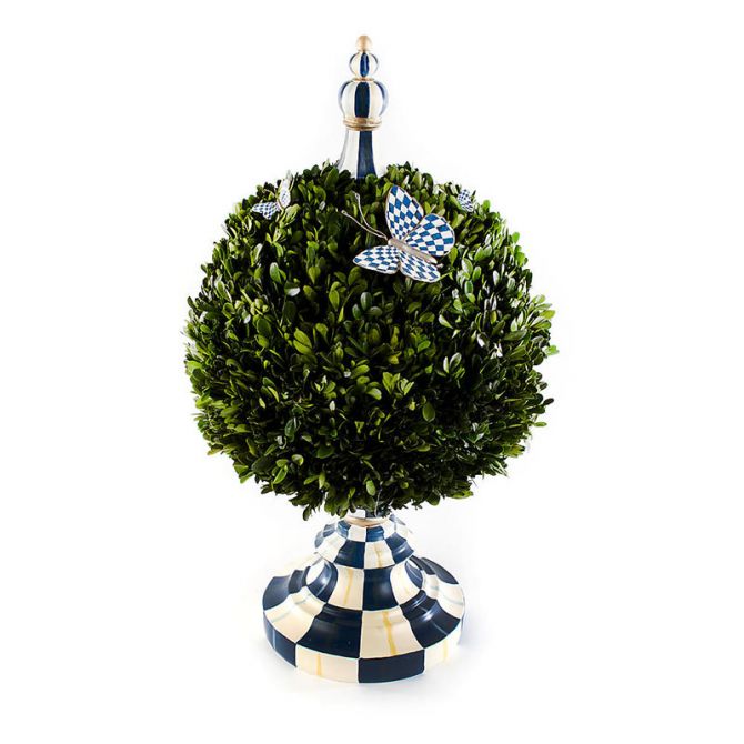 MacKenzie-Childs Royal Check Architect's Centerpiece, Large