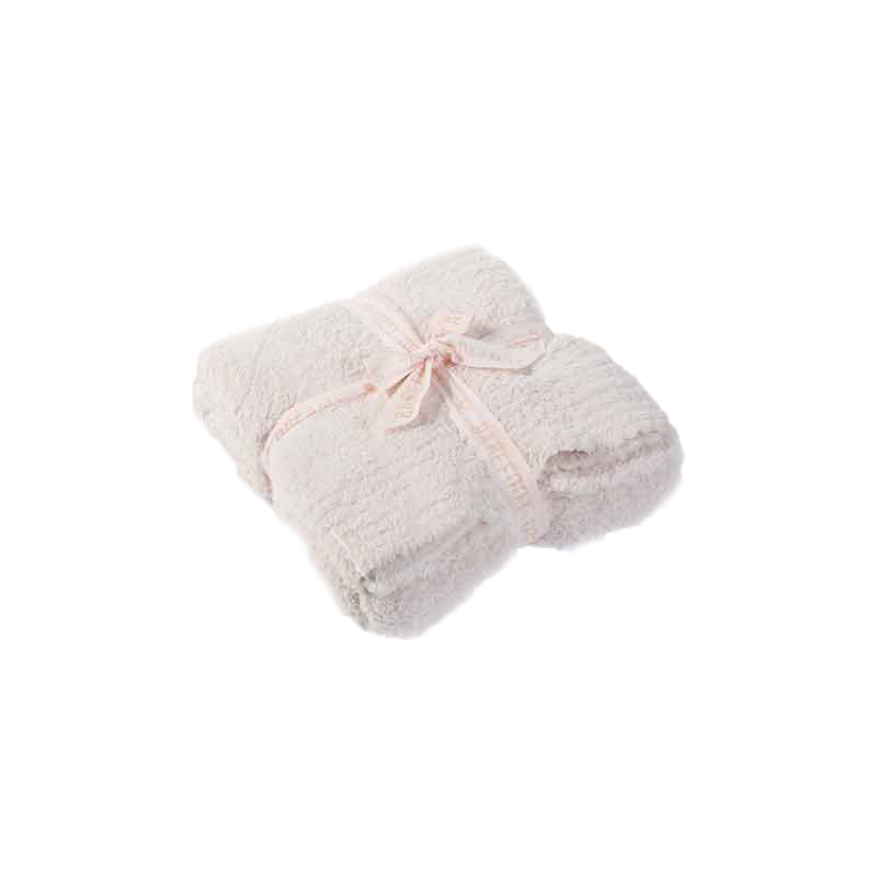 Barefoot Dreams CozyChic Throw, Pink | B503-61-OS | Borsheims