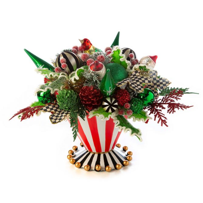 MacKenzie-Childs Jolly Holiday Arrangement