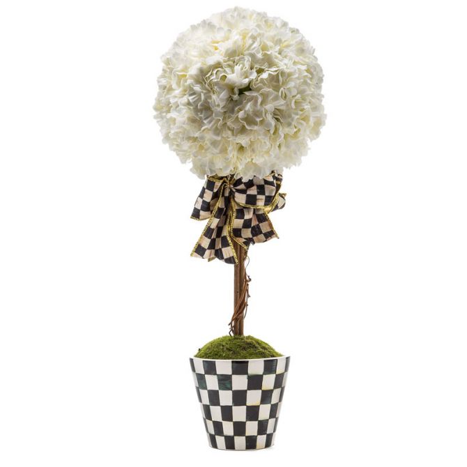 MacKenzie-Childs Ivory Topiary Drop-In, Small