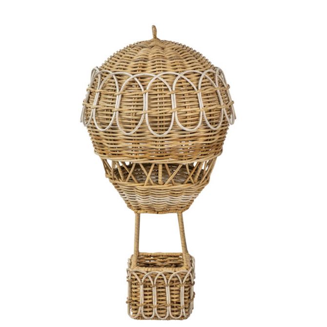 Juliska Provence Rattan Hot Air Balloon, Medium