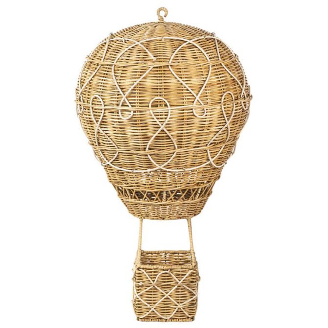 Juliska Provence Rattan Hot Air Balloon, Large