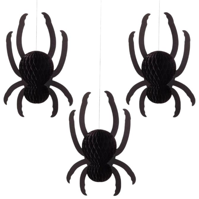 Hester and Cook Spiders, Set of 3