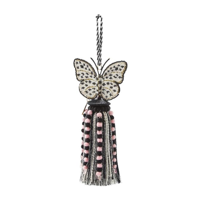 MacKenzie-Childs Butterfly Beaded Tassel