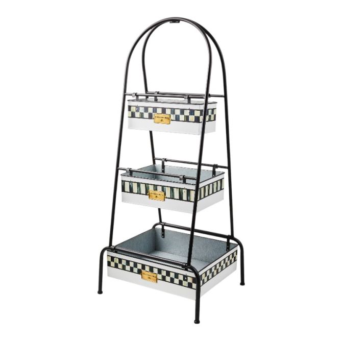 MacKenzie-Childs Spectator 3-Tier Planter