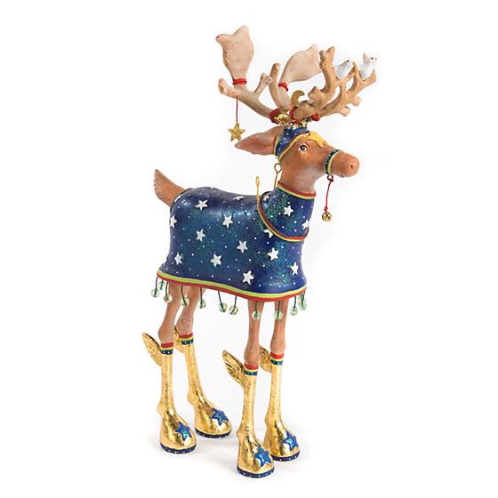 MacKenzie-Childs Patience Brewster Dash Away Comet Reindeer Figure | 08 ...