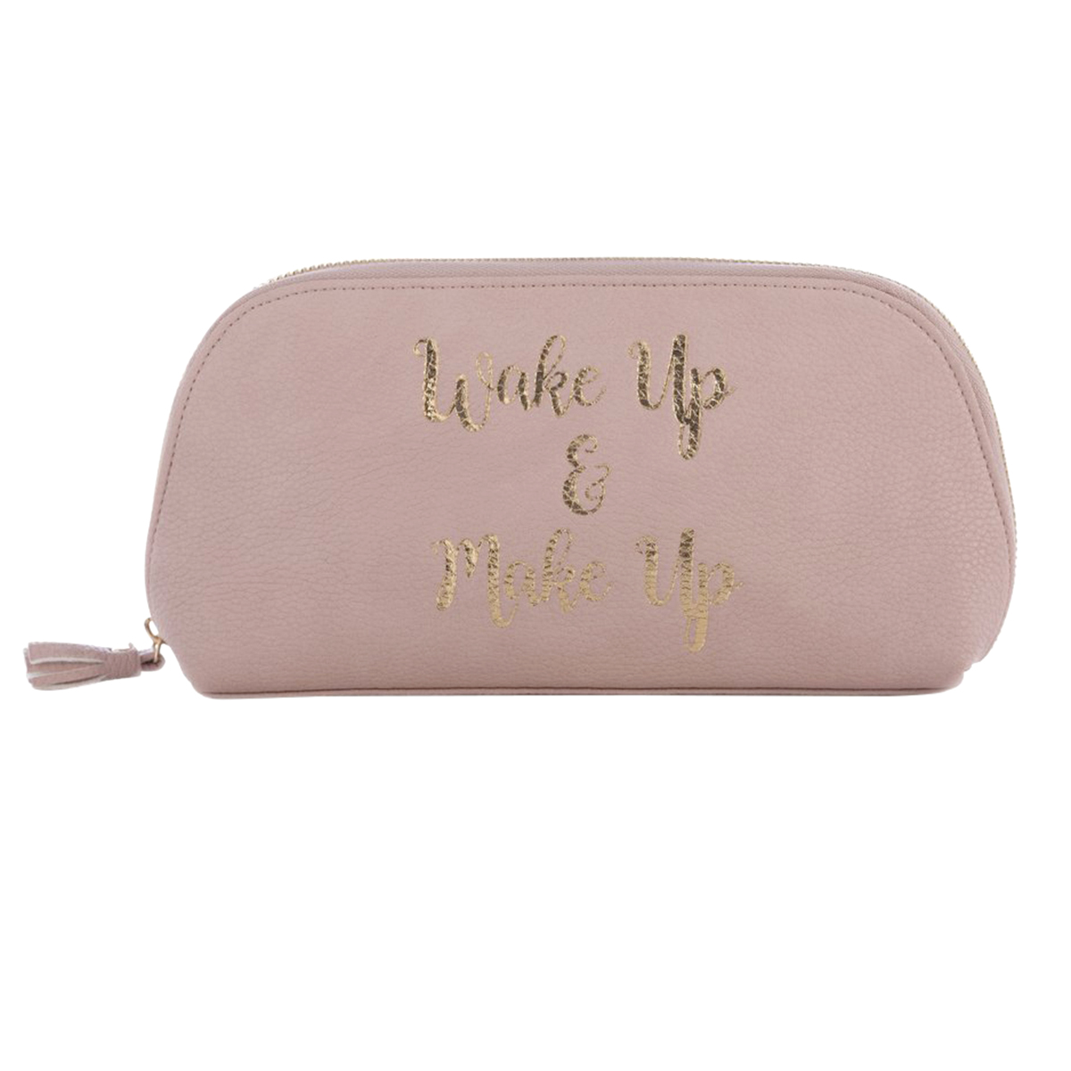 Shiraleah Gigi Wake Up & Make Up Cosmetic Bag, Blush | 02-27-469BL ...