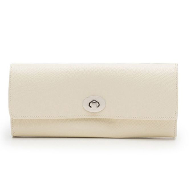 WOLF London Jewelry Roll, Cream