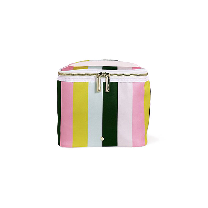 kate spade stripe lunch tote