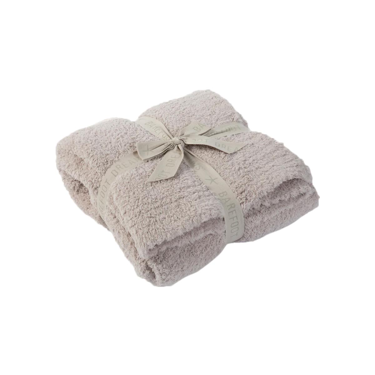 Barefoot Dreams CozyChic Throw, Stone | B503-25-OS | Borsheims