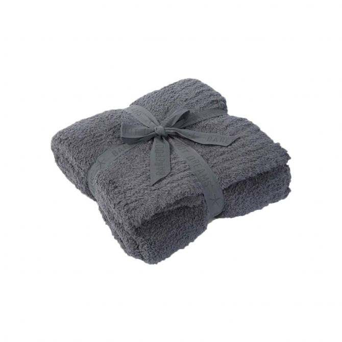 Barefoot Dreams CozyChic Throw, Graphite