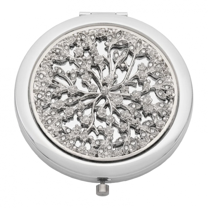 Olivia Riegel Isadora Compact, Silver Pewter