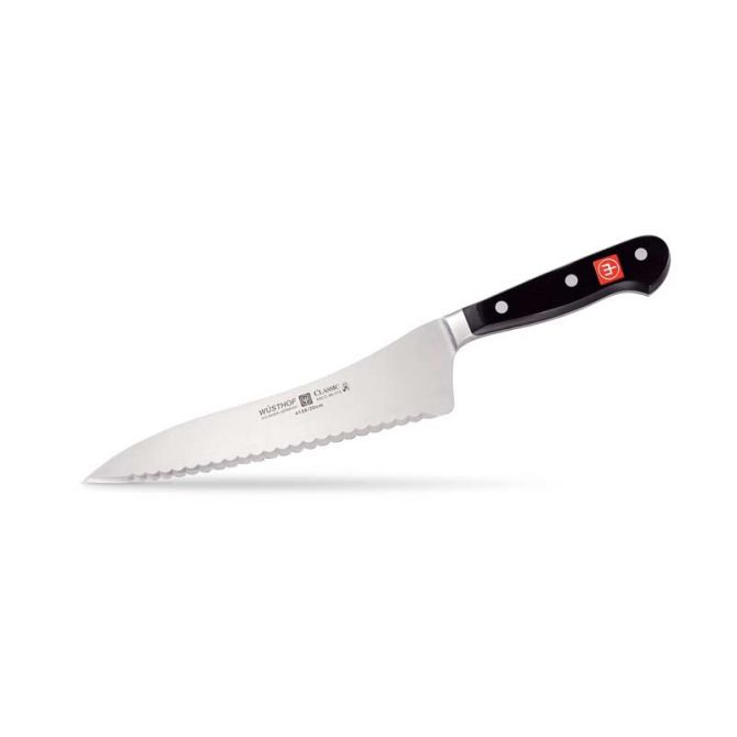 Wusthof Classic Offset Deli Knife, 8"