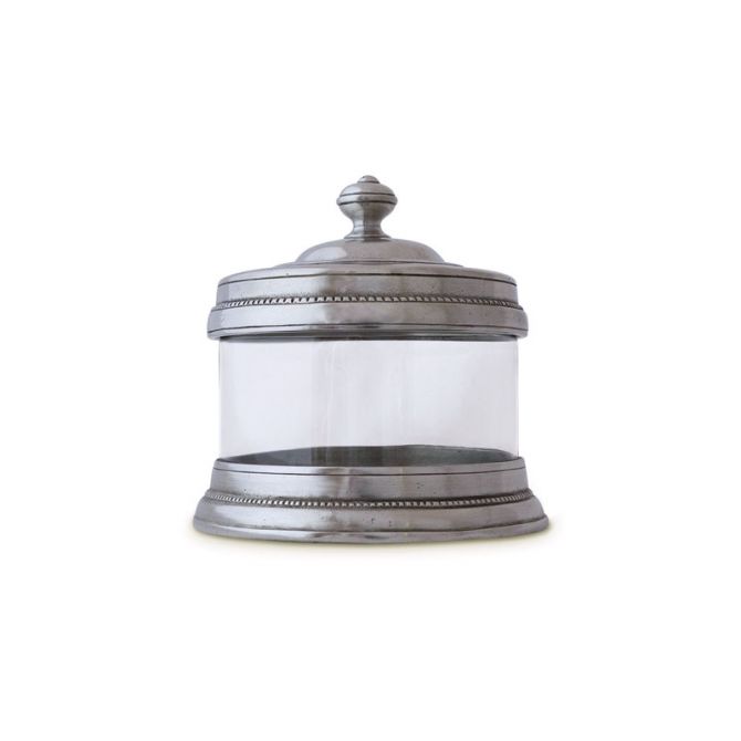 Match Pewter Glass Canister