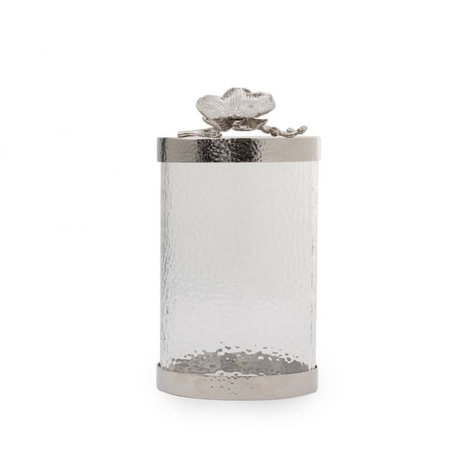 Michael Aram White Orchid Canister, Medium