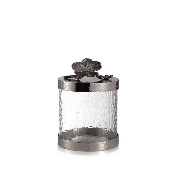 Michael Aram Black Orchid Canister, Extra Small