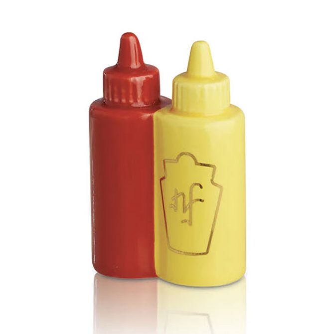 Nora Fleming Main Squeeze (Ketchup & Mustard) Mini