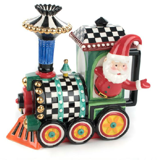 mackenzie childs christmas train