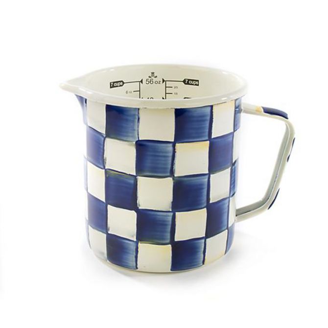 MacKenzie-Childs Royal Check Measuring Cup