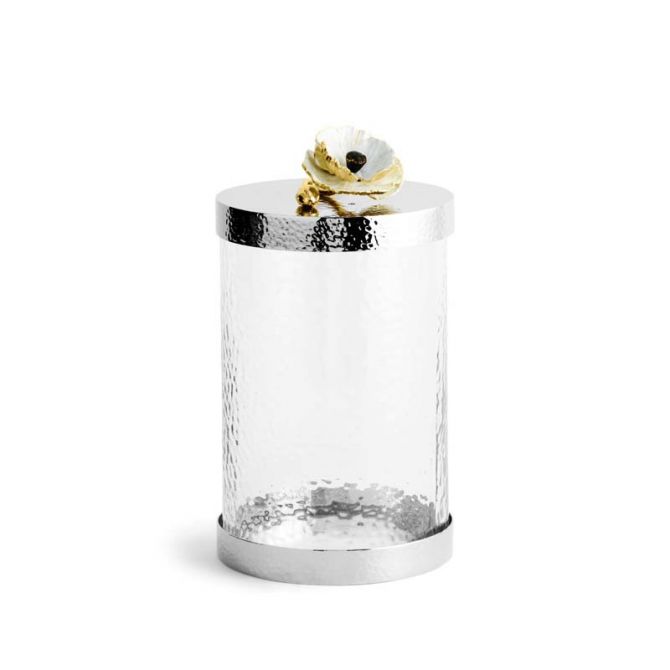 Michael Aram Anemone Canister, Medium