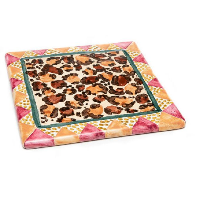 MacKenzie-Childs Leopard Trivet