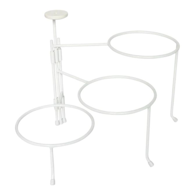 Nora Fleming Triple Tier Stand, Round