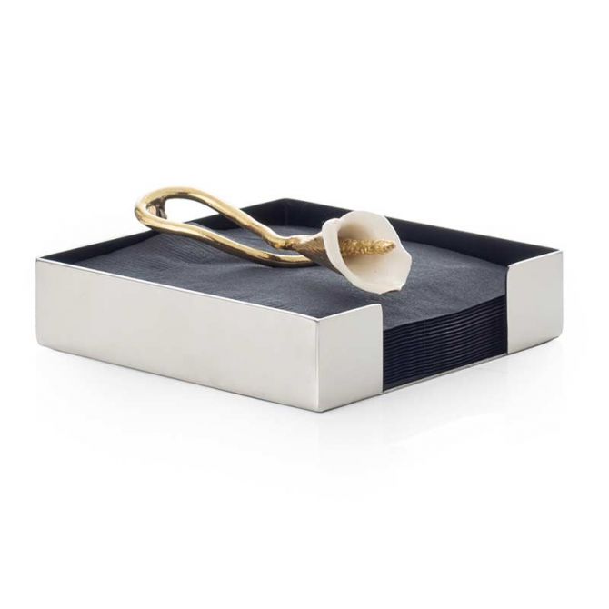 Michael Aram Calla Lily Cocktail Napkin Holder