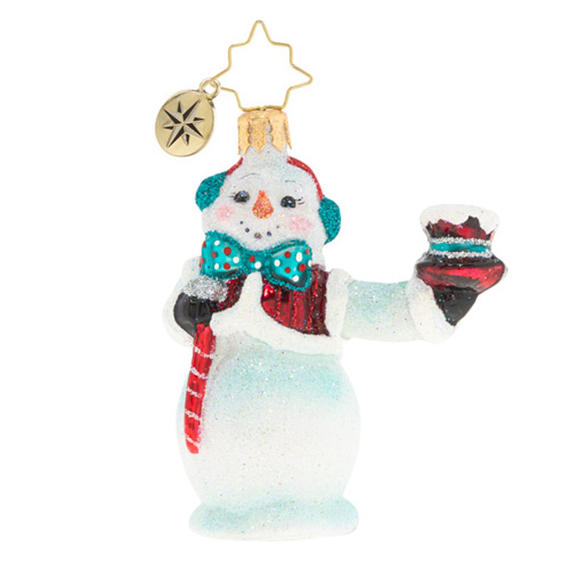 Christopher Radko Hats Off Snowman Gem Ornament | 1020234 | Borsheims