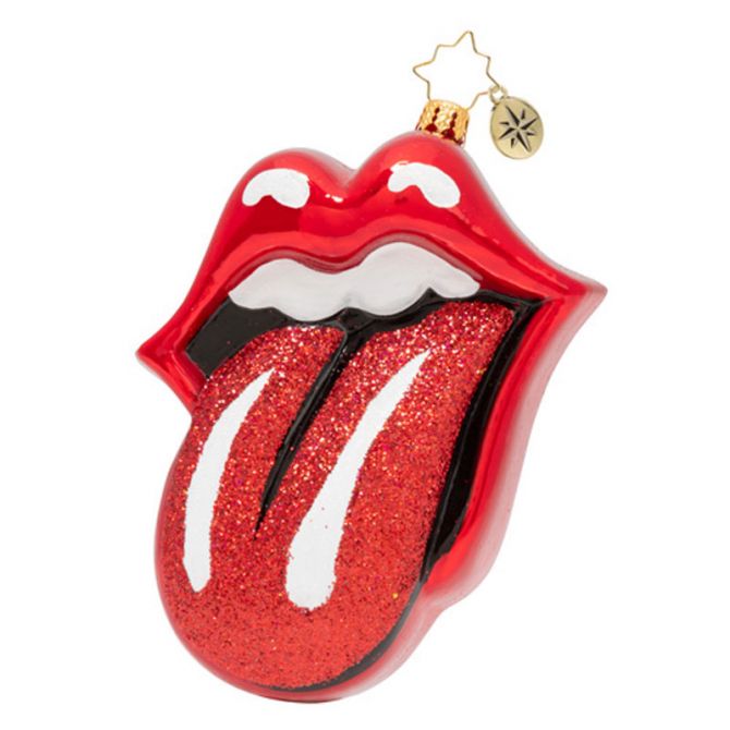 Christopher Radko A Rolling Stones Christmas Ornament