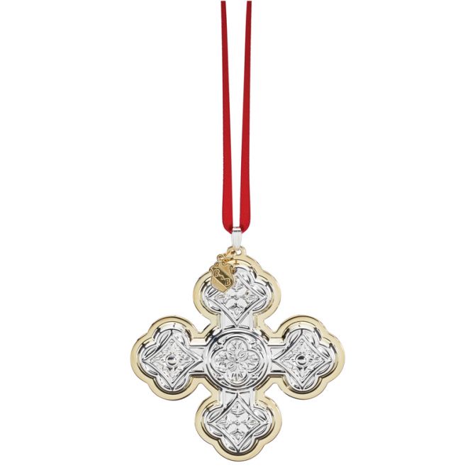 Reed & Barton Christmas Cross Ornament