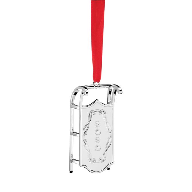 Reed & Barton 2020 Sled Ornament