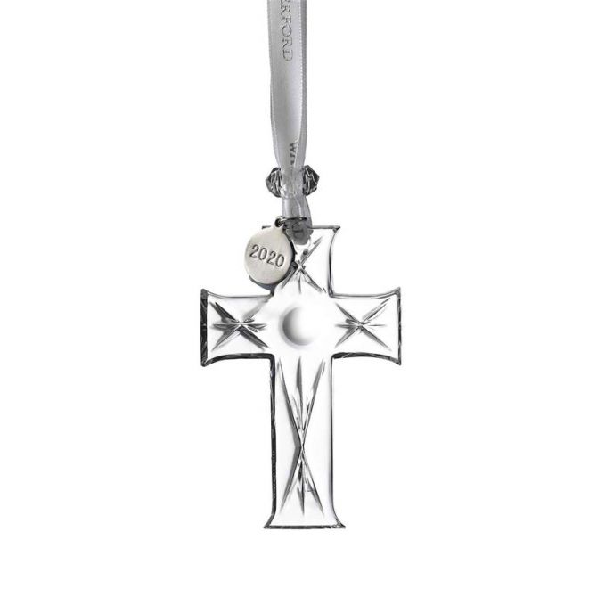 Waterford Mini Cross Ornament