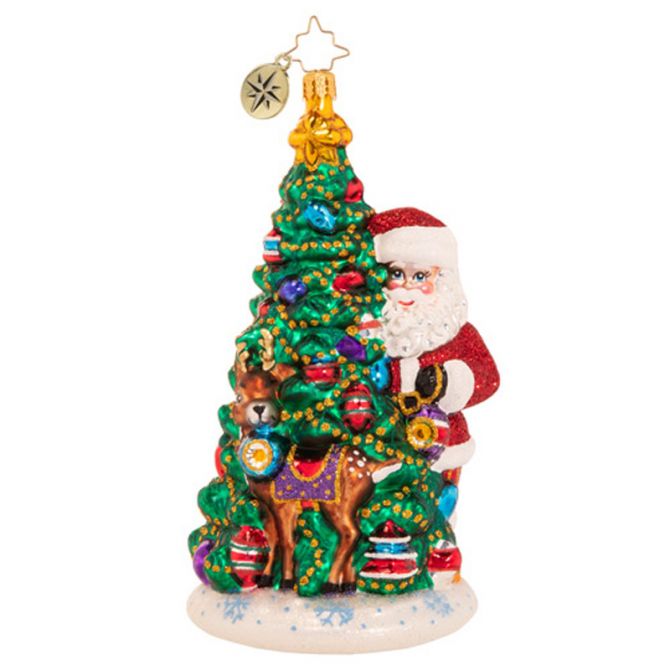 Christopher Radko Two Talented Tree Trimmers Ornament