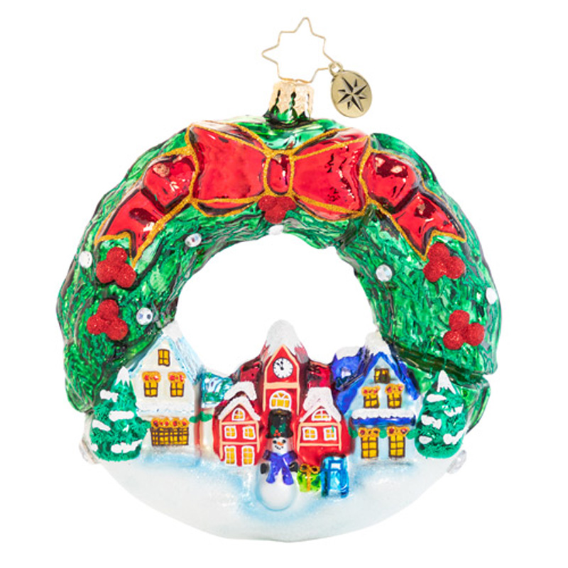 Christopher Radko An All Around Christmas Town Ornament 1020580