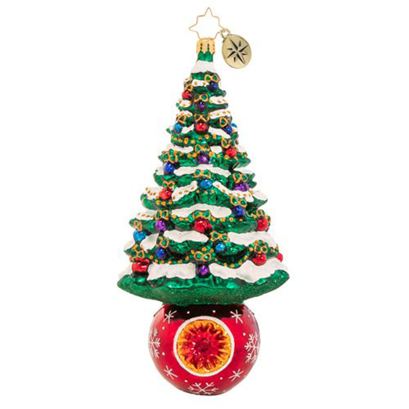 Christopher Radko A Beautifully Balance Tree Ornament 