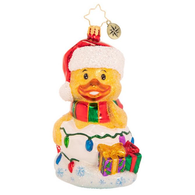 Christopher Radko Gone Quackers For Christmas Ornament