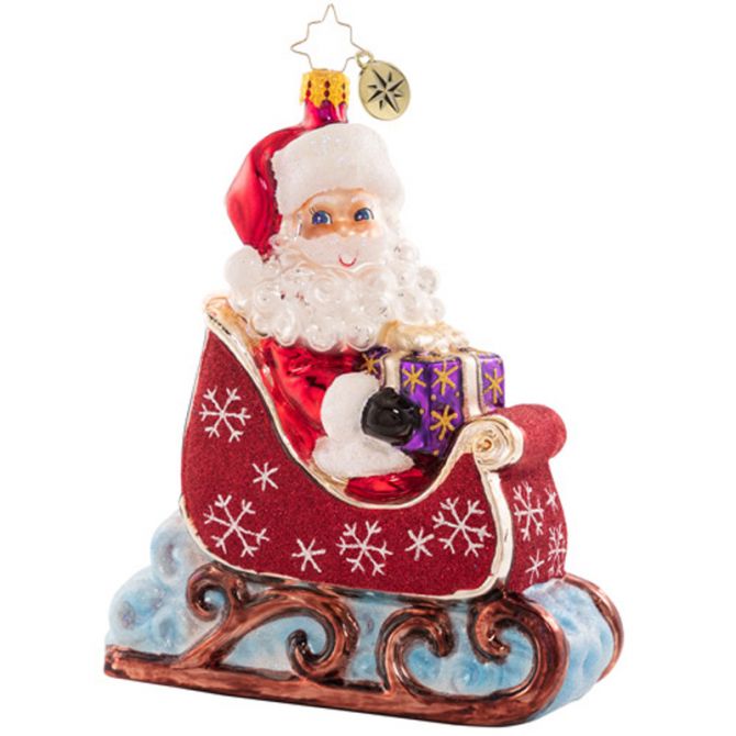 Christopher Radko Escapade In The Frosty Sleigh Ornament